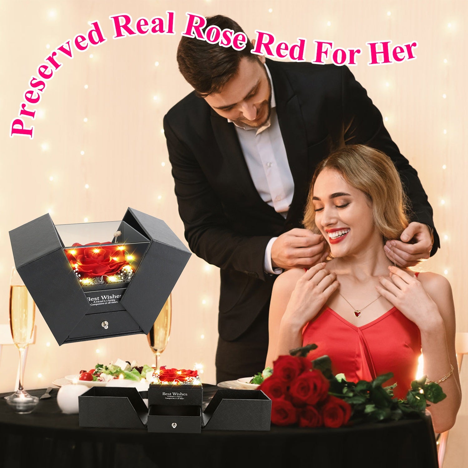 red rose gift